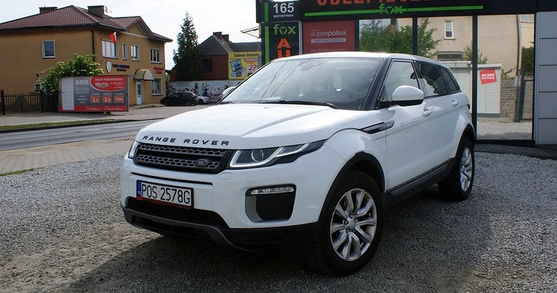 Land Rover Range Rover Evoque cena 85700 przebieg: 78100, rok produkcji 2017 z Grybów małe 352